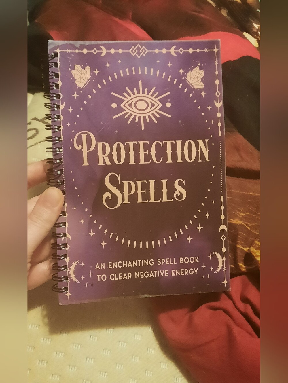 Protection Spells Spiral Journal - Purple